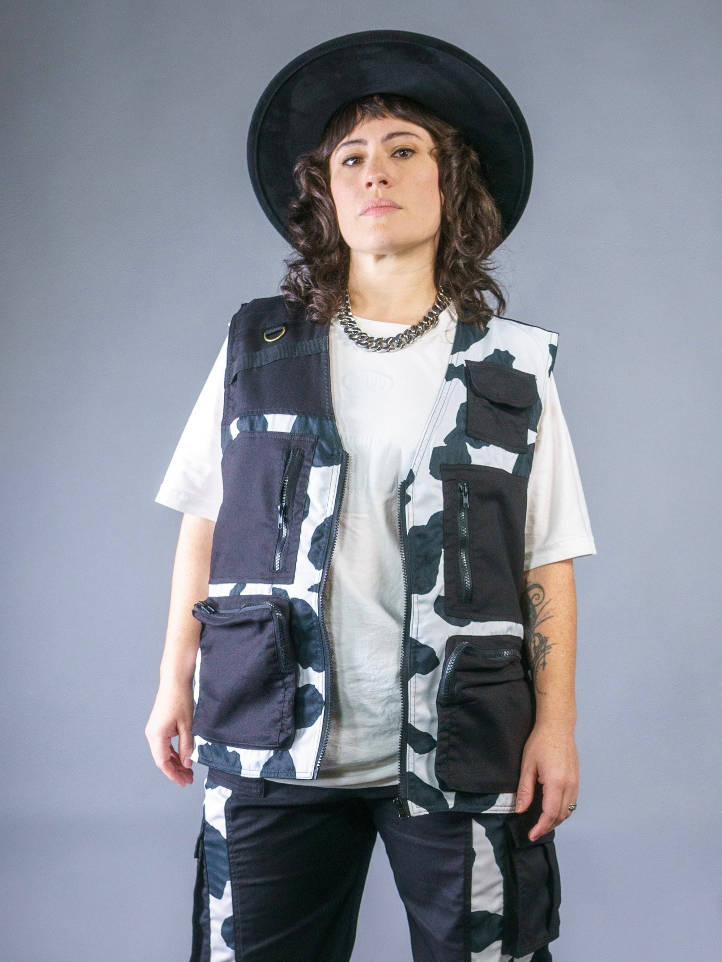 Cow Hide Vest