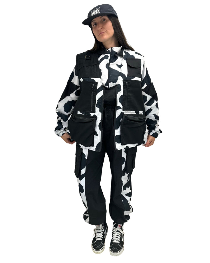 Black Cow Vest
