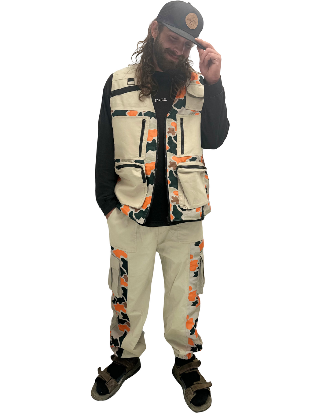 Khaki Dunescape Vest